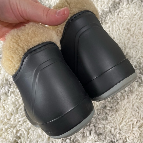 Gucci Crossy Horsebit Sherpa Lined Rain Winter Boots - Picture 11 of 14